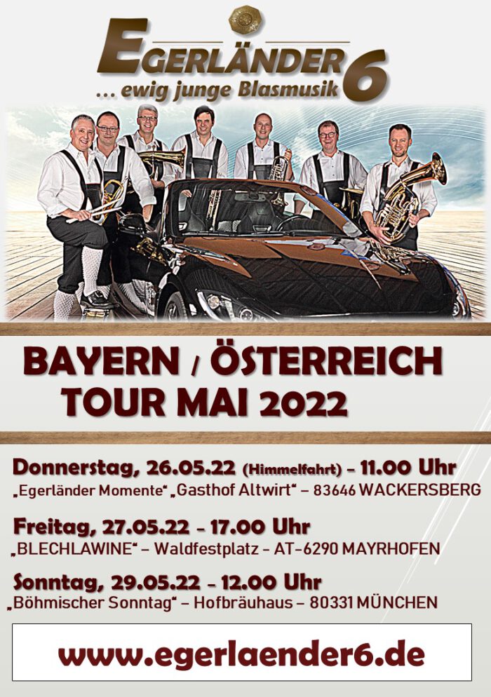 Bayern / Österreich-Tour Mai 2022